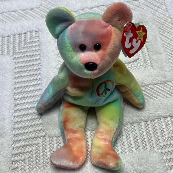 BEANIE BABY - Peace - Picture 1 of 6